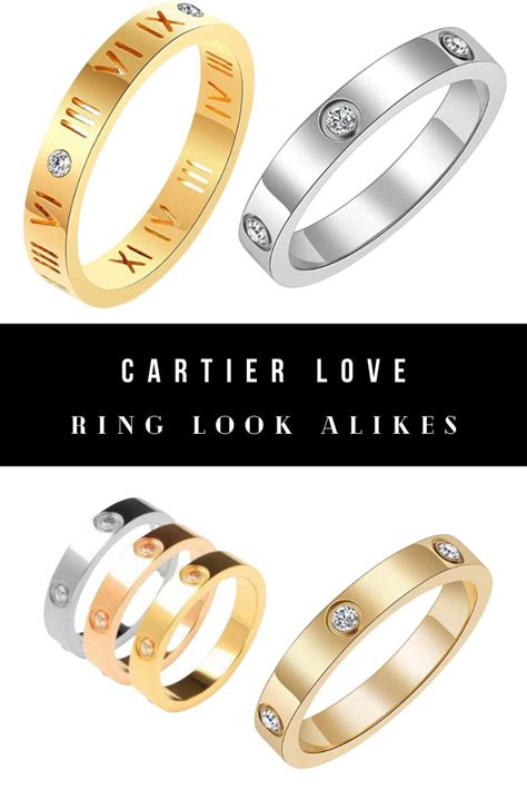 love ring replica cartier|cartier love ring look alike.